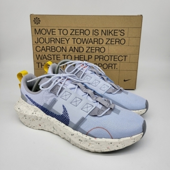 New Nike Crater Impact SE Grey Game Royal Men's Shoes Size 11